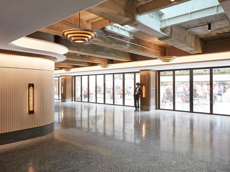 AZ Awards Finalist 2023: Rockefeller Center Rink Level by INC Architecture and Design