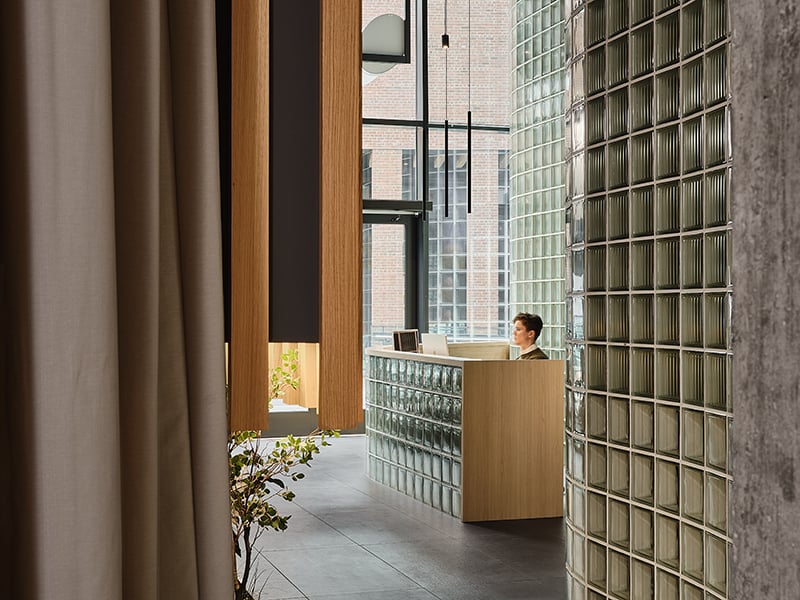 Lumea eye care clinic in Toronto, designed by Reflect Architecture